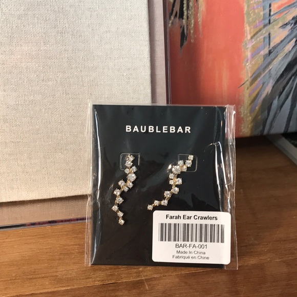 BaubleBar Jewelry - Baublebar Farrah Ear Crawlers Gold